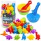 Counting Dinosaur Toys Matching Games with Sorting Bowls Preschool Learning Activities for Math Color Sorting Educational Sensory Montessori STEM Toy Sets for Kids Aged 3+ Years Old Boys Girls